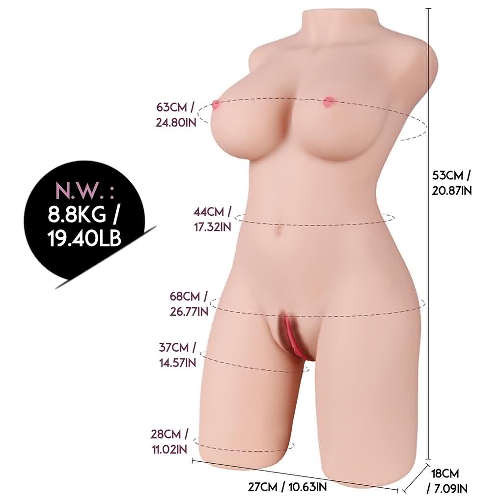 Alina – Big Boobs Love Doll Torso Sexspielzeug -MiisooDoll