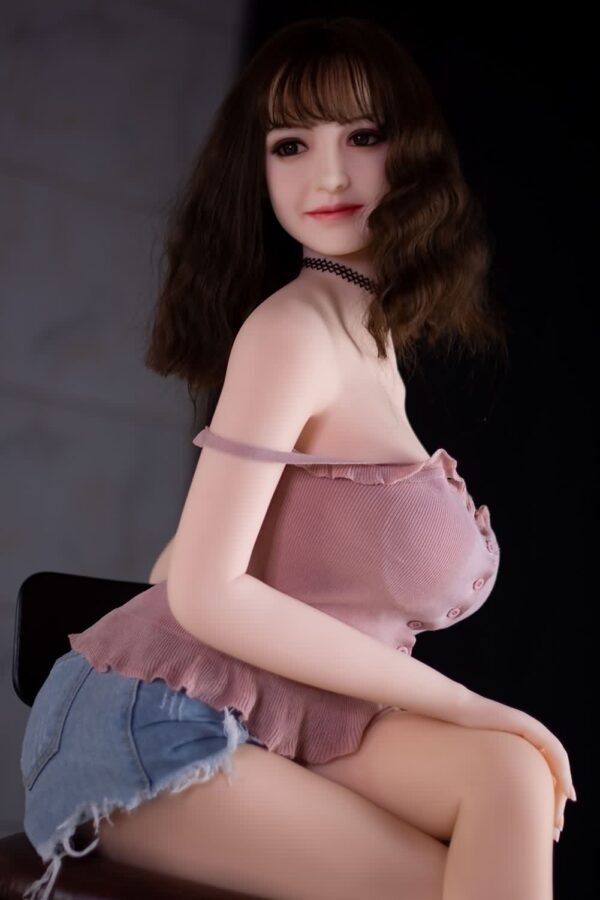Kaley - 158 cm Krásné asijské japonské skutečné sexuální panenky